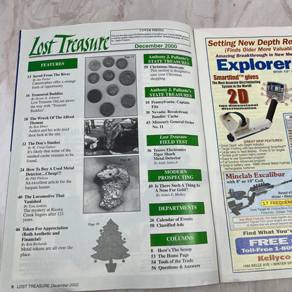 2000 Dec - Lost Treasure Magazine - Treasure Hunting Gold Prospecting M14