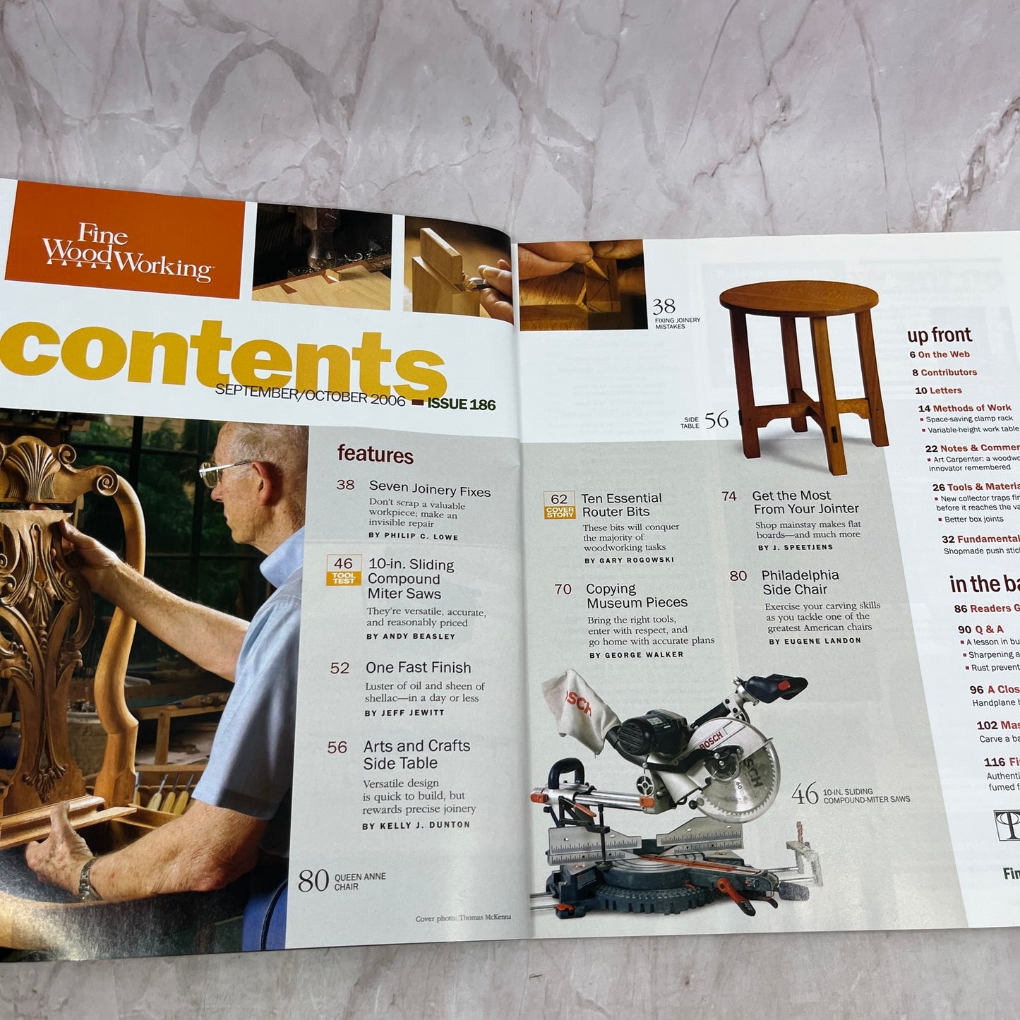 Essential Router Bits - Oct 2006 No 186 Taunton's Fine Woodworking Magazine M36