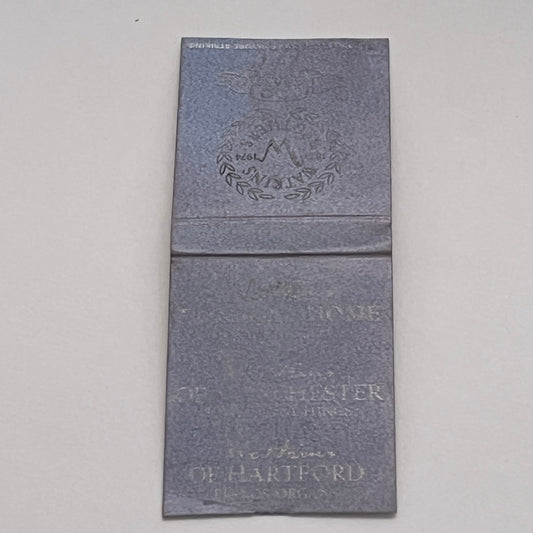 Watkins Brothers Funeral Homes Manchester 1974 Vintage Matchbook Cover TB8-MB2-2