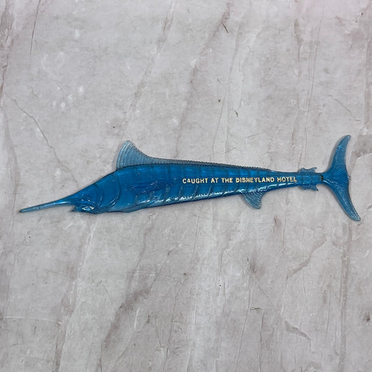 1960s Disneyland Hotel Blue Swordfish 1965 Plastic Swizzle Stir Stick SF4