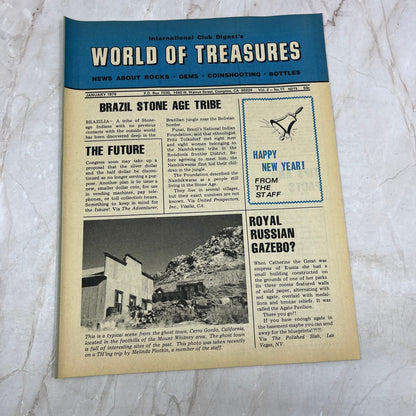 1978 Jan - International Club Digest World of Treasures Magazine Newsletter M16