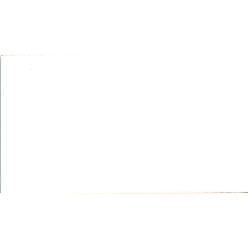 Robert D. Bob & Ruth Myers Travelodge Anaheim CA Vintage Business Card SD8-B22