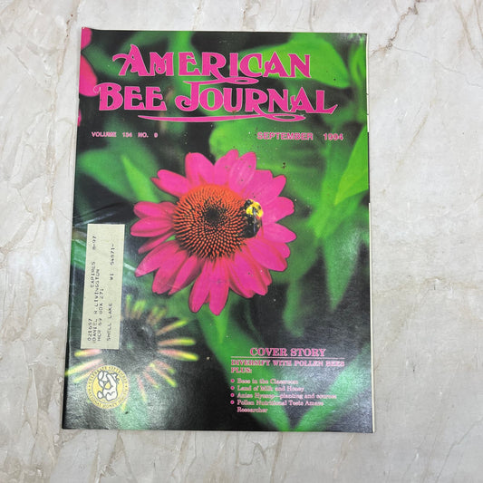 1994 Sept - American Bee Journal Magazine - Bees Beekeeping Honey M9