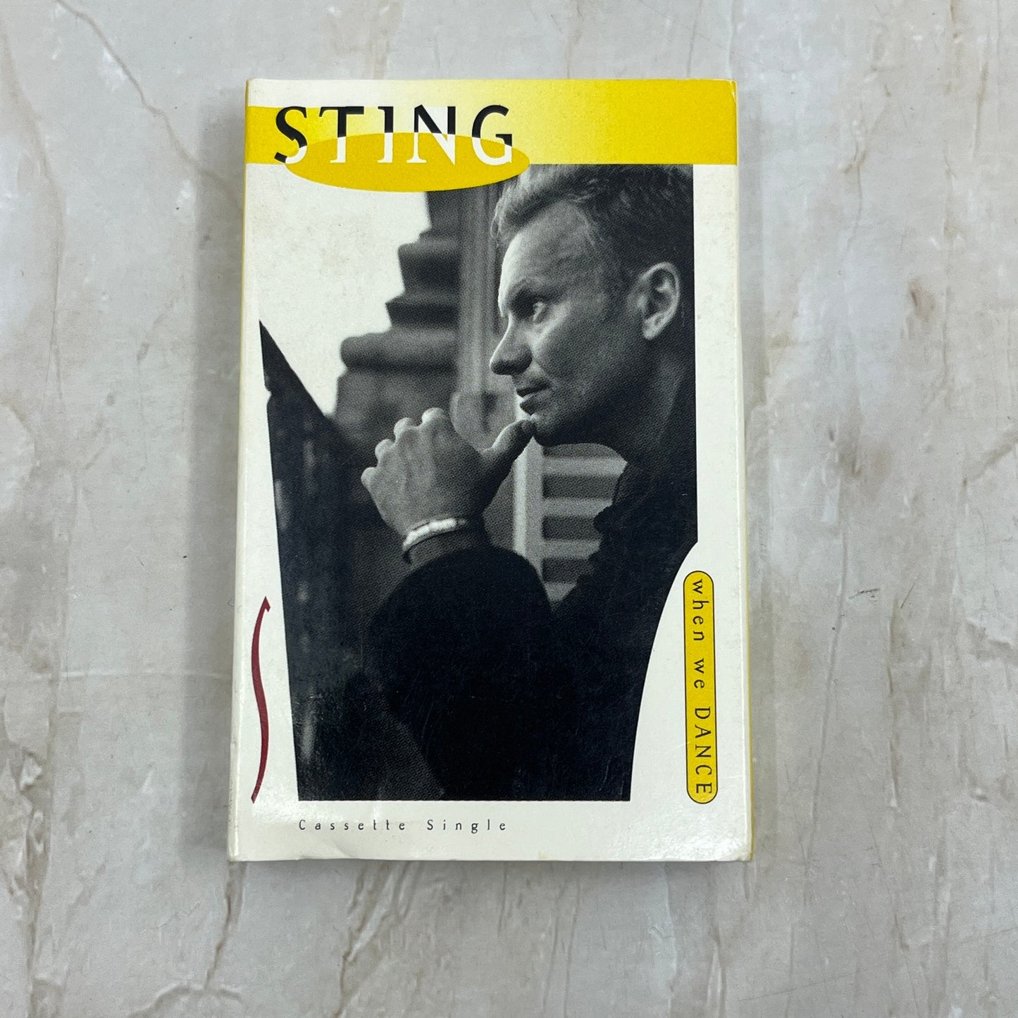 Sting - When We Dance Single - Cassette Tape TH9-T1