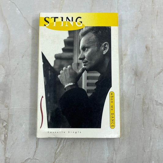 Sting - When We Dance Single - Cassette Tape TH9-T1