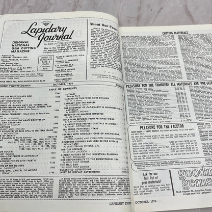 The Duffield Opal - Lapidary Journal Magazine - Oct 1974 M22