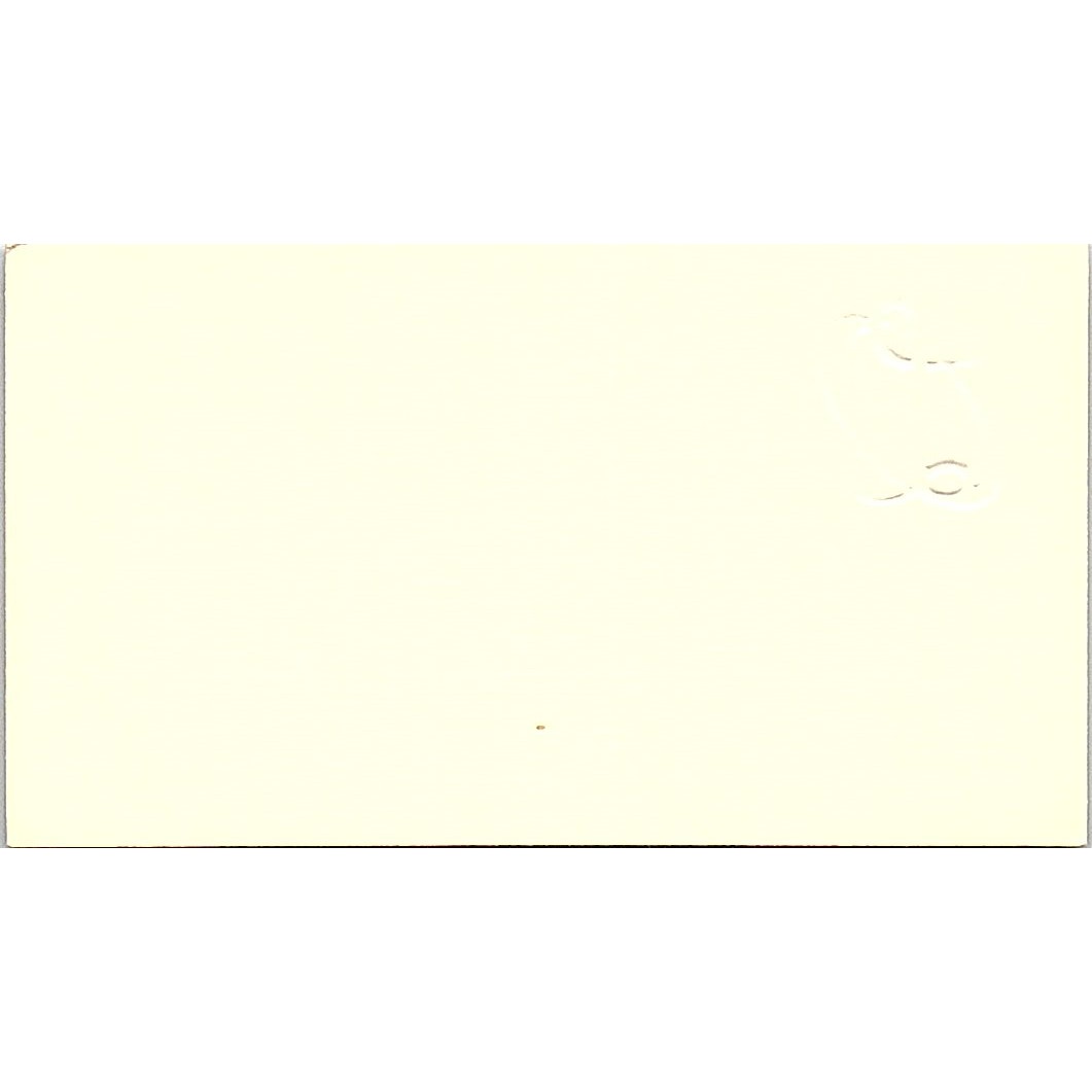 Oliver & Laughter Equipment Co. Ron Laughter Houston TX Business Card SB4-B10