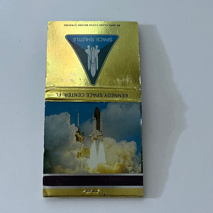 Kennedy Space Center FL Space Shuttle Commemorative Vintage Matchbook SC4-R7