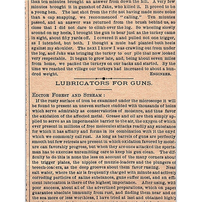American Guns - W.H. Baker Guns Syracuse NY 1878 Article AG2-H3