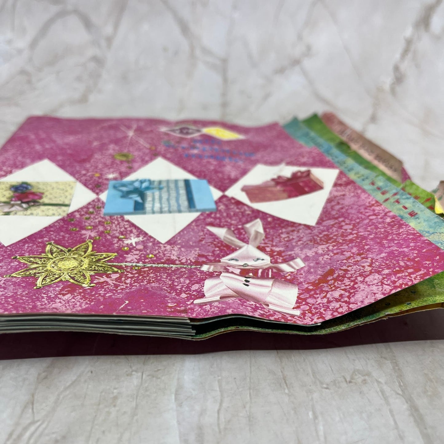 1962 Tie-Tie Gift Wrapping Magic Guide Chicago Printed String Co D9