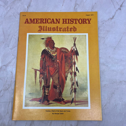 1977 Aug American History Illustrated Magazine Keokuk Chief of Sauk & Foxes M21
