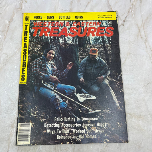 1980 Aug - Western & Eastern Treasures Magazine - Treasure Hunting Gold M13