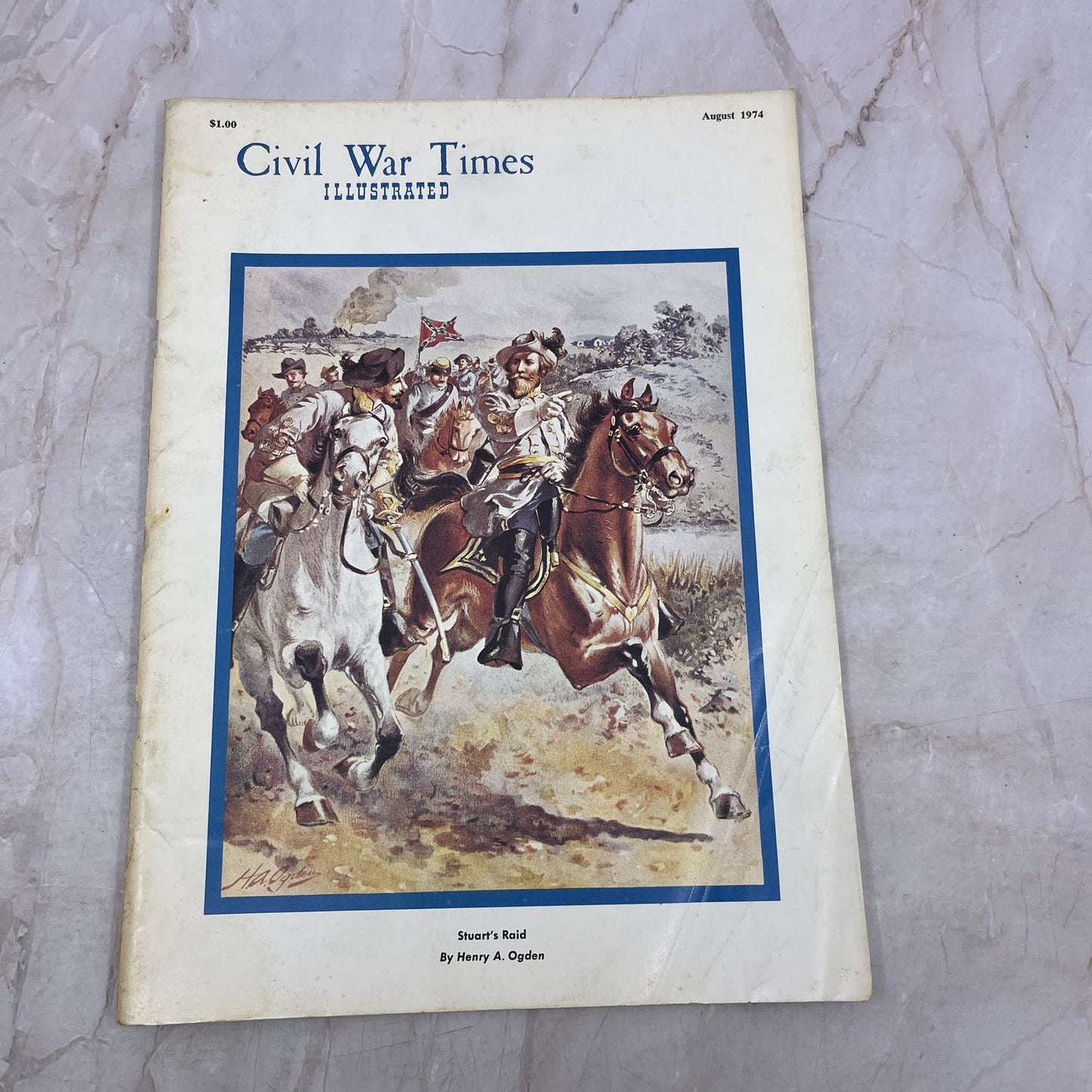 1974 Aug - Civil War Times Magazine - Stuart's Raid, Henry A. Ogden M21
