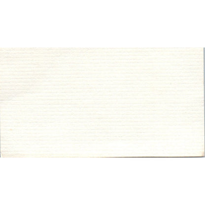 Hair Company Full Service Salon Ruth Houston TX Vintage Business Card SD8-B11