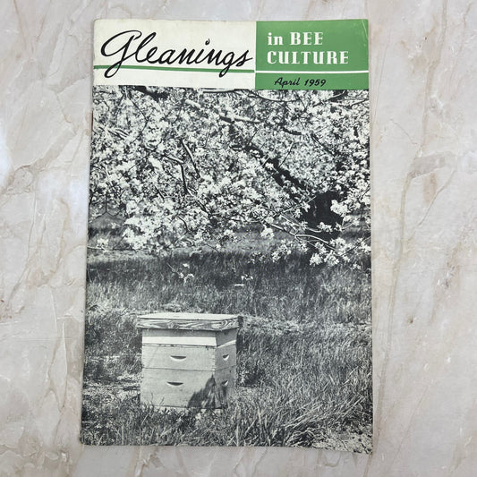 1959 Apr Gleanings in Bee Culture Beekeeping Magazine A.I. Root Co Medina OH TD5