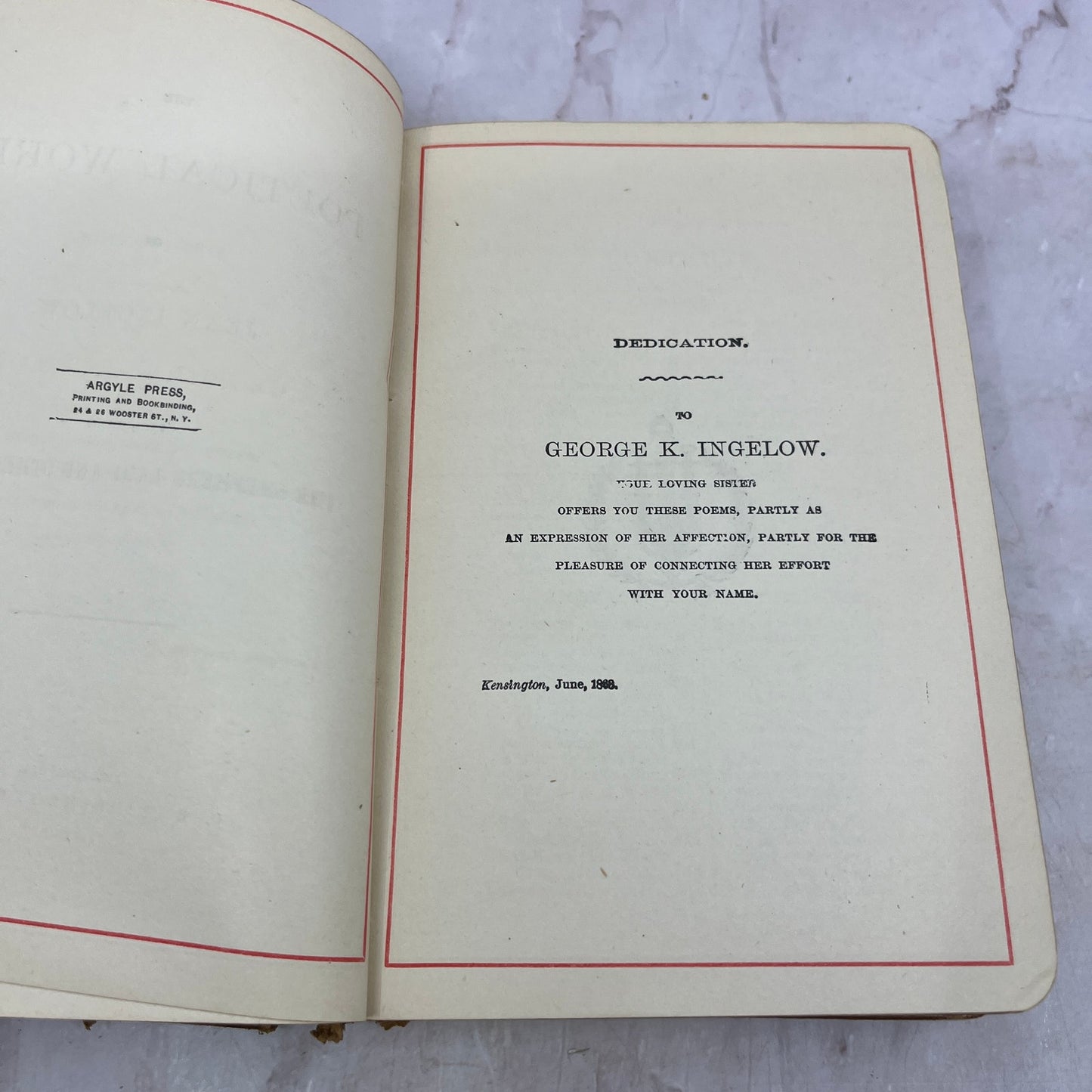 The Poetical Works of Jean Ingelow TA9-B5