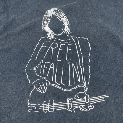 c1990 Tom Petty Free Fallin Concert Tour T-Shirt Size L Gildan TE2