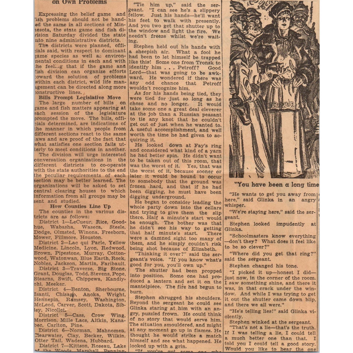 Donaldson's Lamp Exhibit 5x8 1935 Minneapolis Journal Advertisement AE7-N9