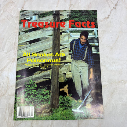 1992 Aug/Sep - Treasure Facts Magazine - Treasure Hunting Metal Detecting M17