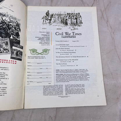 1974 Aug - Civil War Times Magazine - Stuart's Raid, Henry A. Ogden M21