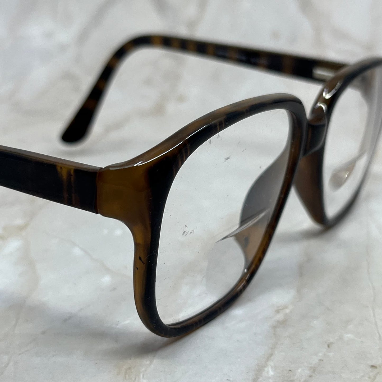 Sabatini Classic 20 Brown Stripe Acrylic Sunglasses Eyeglasses Frames TE9-G4-7