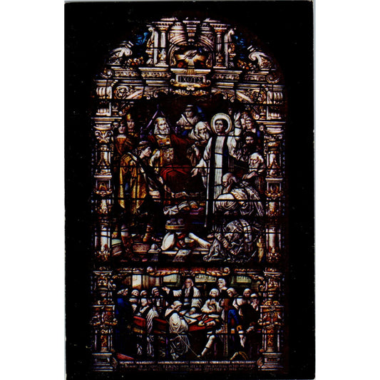 Christ Church in Philadelphia Councillor's Window Postcard PD4
