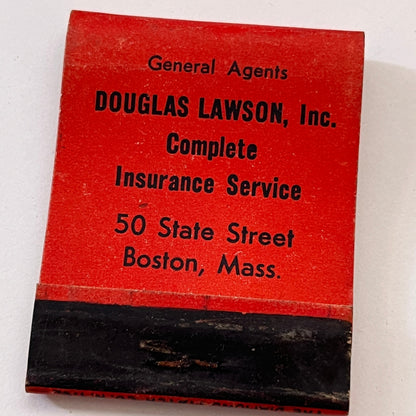 Douglas Lawson Inc Columbian National Life Vintage Matchbook Cover TB8-MB3-2