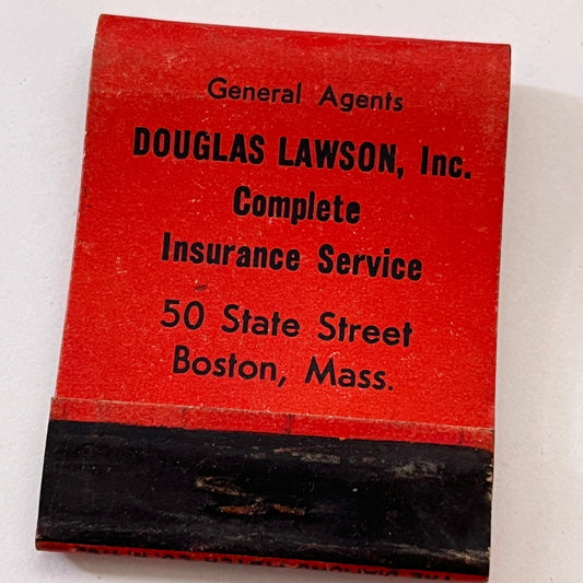 Douglas Lawson Inc Columbian National Life Vintage Matchbook Cover TB8-MB3-2