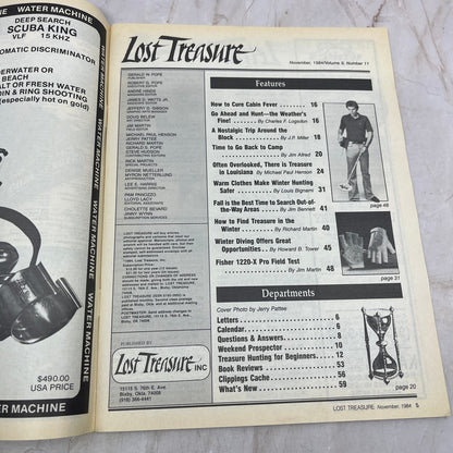 1984 Nov - Lost Treasure Magazine - Treasure Hunting Gold Prospecting M15