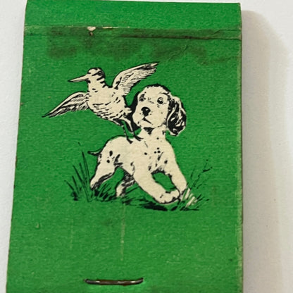 The Setter Family No.4 By Colgate Setter Dogs Vintage Matchbook Cover TB6-MB1-3