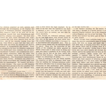 Making Hay Farm of G.W. Sherman Hampden Cty MA 1905 Magazine Ad AF1-NEH