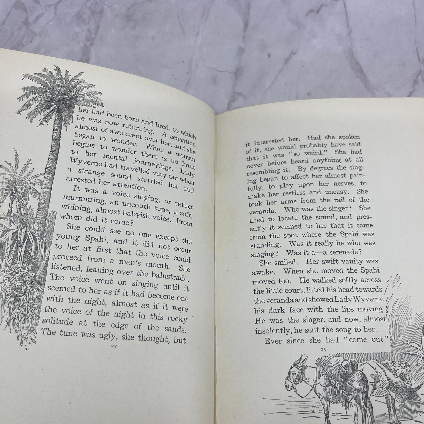 Barbary Sheep (Robert Hichens - 1907) Hardcover TC8-OB