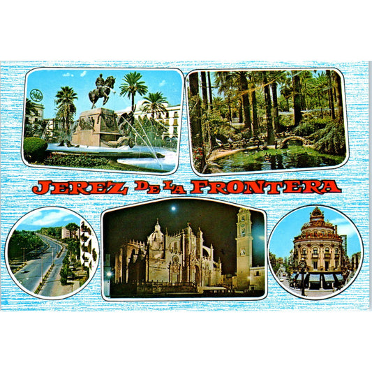 Jerez De La Frontera Cadiz Vintage Postcard PD1