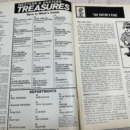 1985 April - Western & Eastern Treasures Magazine - Treasure Hunting Gold M12