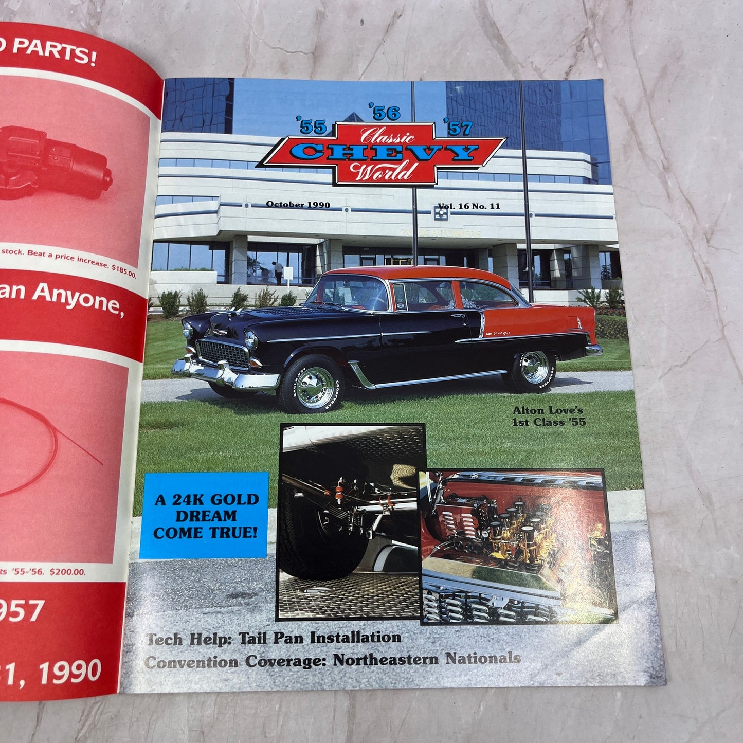 Tail Pan Install - '55, '56, '57 Classic Chevy World Magazine - Oct 1990 M31