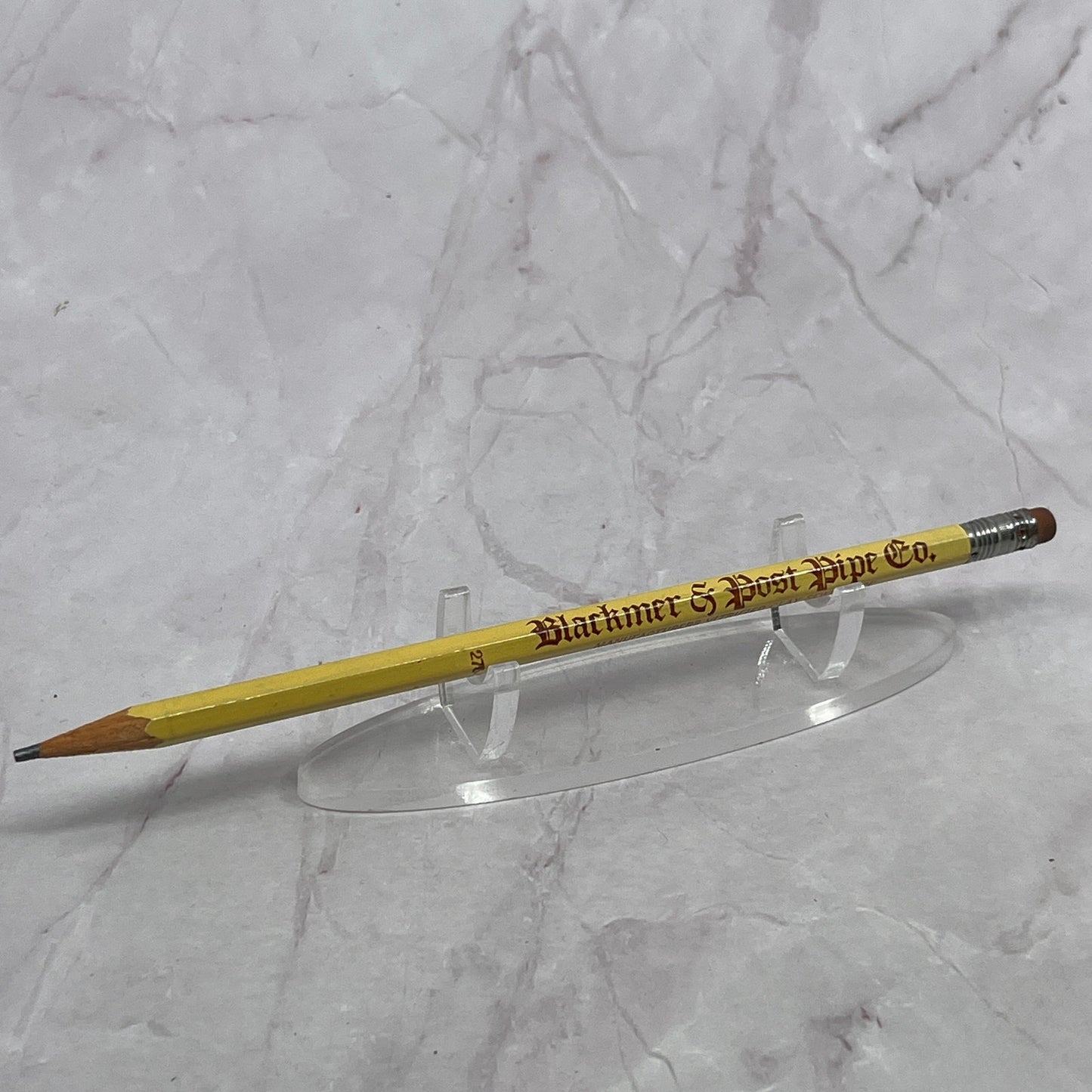 Vintage Blackmer & Post Pipe Co Clay Sewer Pipe St. Louis MO Pencil TC5-PN2