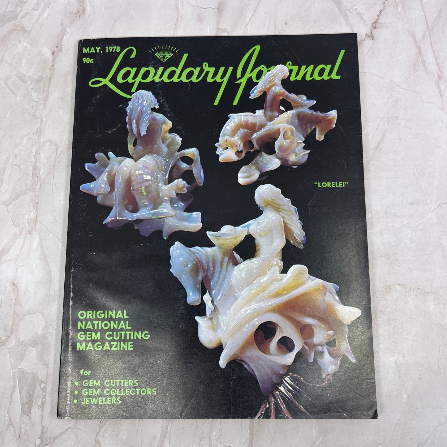 Lorelei - Lapidary Journal Magazine - May 1978 M25