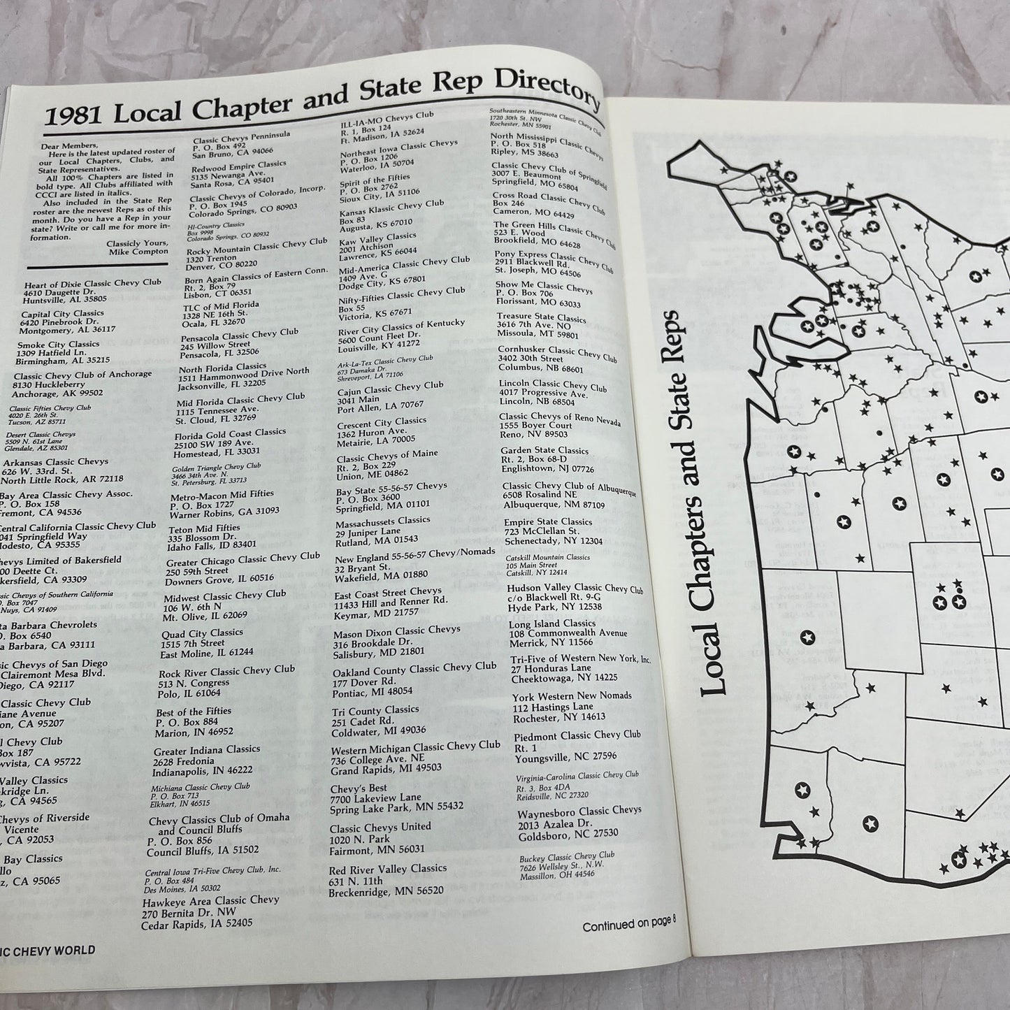 Phil Deems Turquoise - '55, '56, '57 Classic Chevy World Magazine - Mar 1981 M29