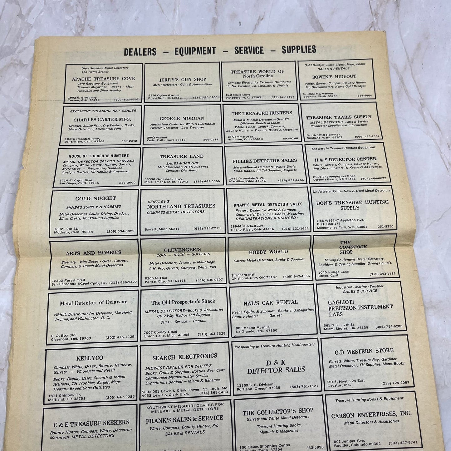 1976 Feb - International Treasure Club Digest - Treasure Hunting Gems Rocks M18
