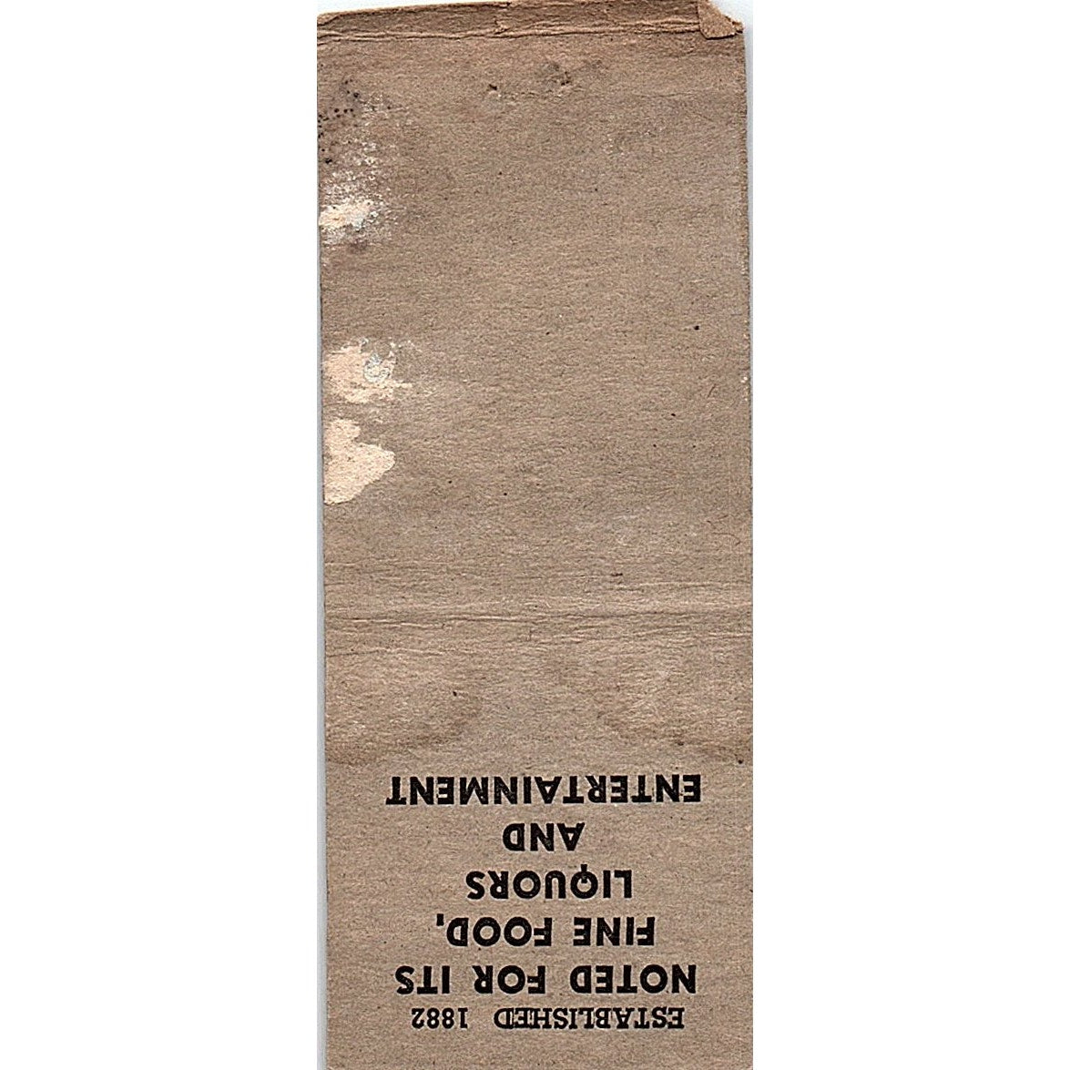 Stockholm Cafe Washington Ave Minneapolis MN Vintage Matchbook Cover SC7-Y4
