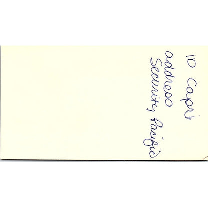 Tom McInally State Farm Lakewood CA Vintage Business Card SD9-B9