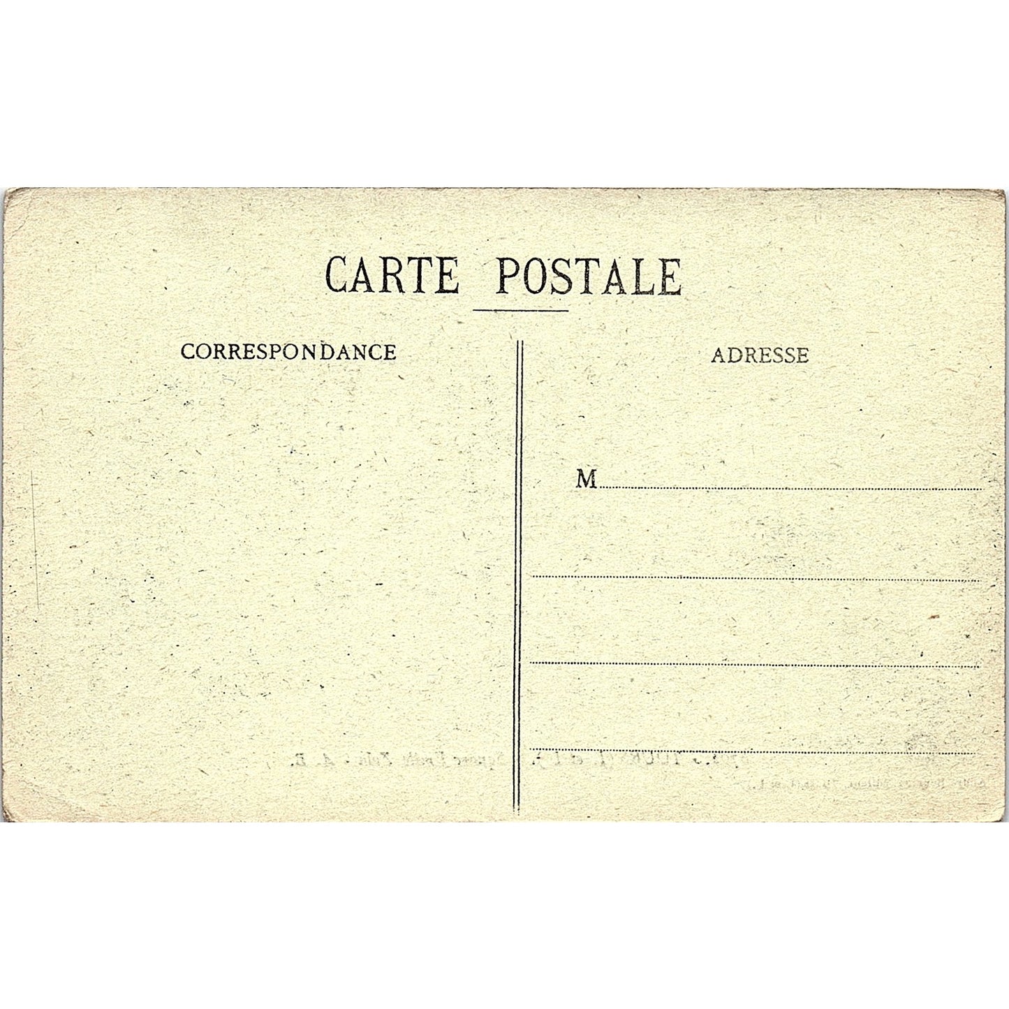 Square Emile Zola Andre Boucher French Antique Postcard PE10