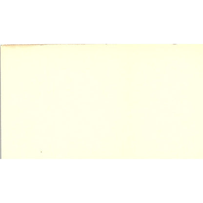 Motorola Inc. Consumer Products Division W. Badon Franklin Park IL Card SSB4-B12