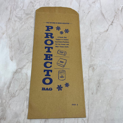 Vintage Protecto Bag Size 2 - Treated to Protect Frozen Foods FL6-9