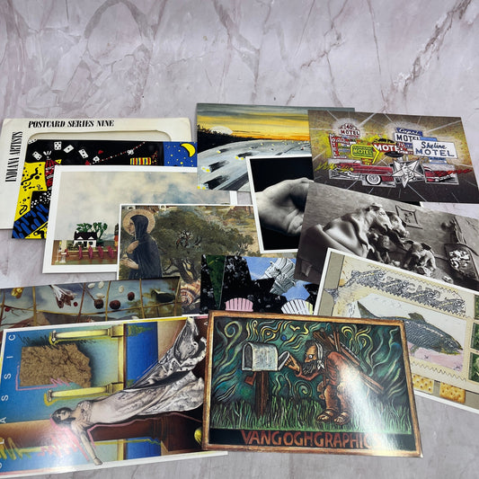 1989 Indian Artists Postcard Series Tim Hildebrandt Michael Begley TJ5-EL