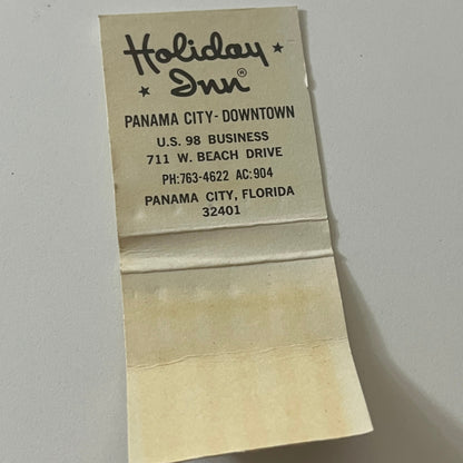 Holiday Inn Panama City FL Holidex Vintage Matchbook TB6-MB2-11