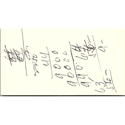 Carl Lambright Walter Pye's Houston TX Vintage Business Card SE5-B4