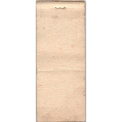 The Blue Royal Cabins Walter Ahlers Westboro WI Vintage Matchbook Cover SD2-Y9