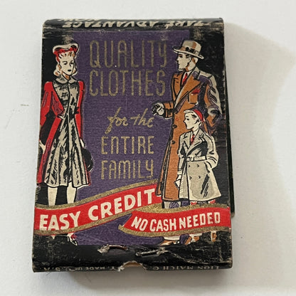 The Lewis Store 1454 Hancock St Quincy MA Vintage Matchbook Cover TB6-MB1-5