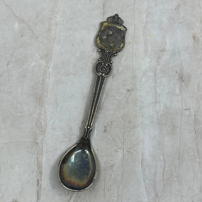 Vintage Sterling Silver Monogrammed Moirana Baby Spoon 4" TG9-SP